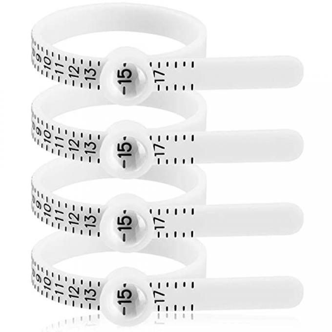 জুয়েলারী আনুষাঙ্গিক সরঞ্জাম প্লাস্টিকের রিং সাইজার US 1-17 1