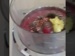 KT205 ম্যাগনেটিক টাম্বলার 370W জুয়েলারি পলিশার ফিনিশার মেশিন 2800RPM